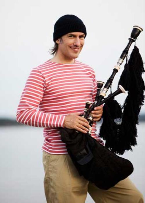 Cartel de Concierto de Carlos Núñez en Madrid