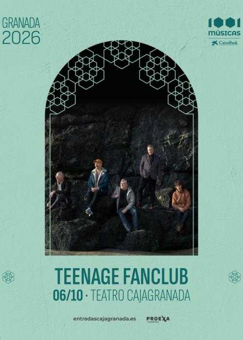 Cartel de Concierto de Teenage Fanclub en Granada