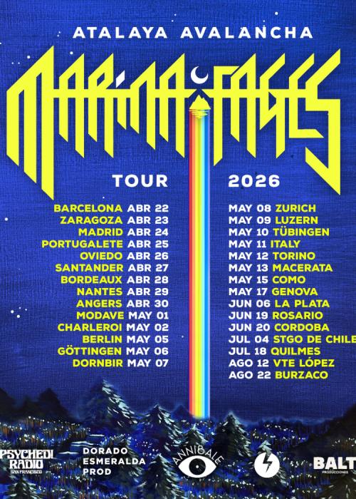 Cartel de Concierto de Marina Fages en Barcelona