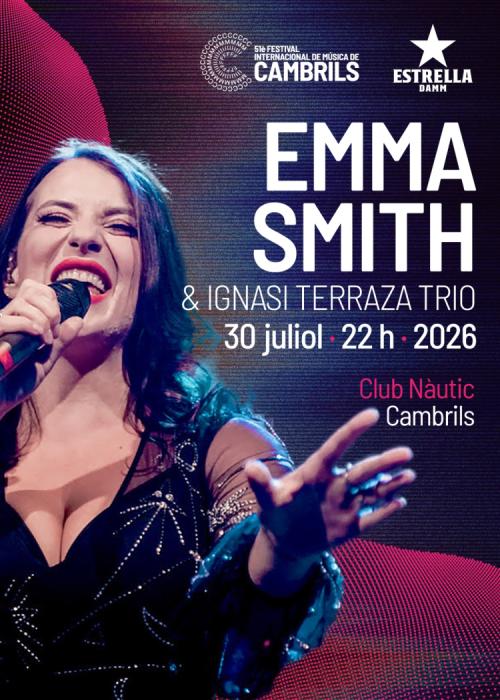 Cartel de Emma Smith & Ignasi Terraza Trio en Cambrils