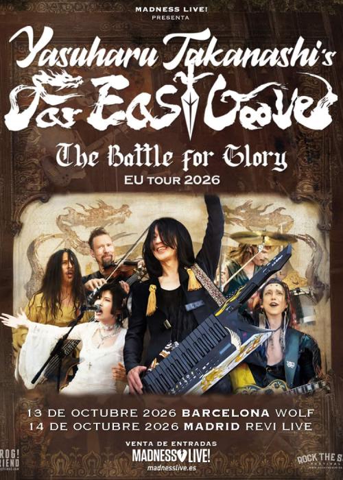 Cartel de Concierto de Far East Groove en Barcelona