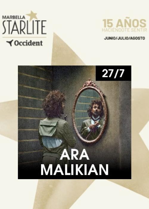 Cartel de Concierto de Ara Malikian en Marbella