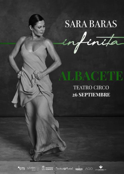 Cartel de Concierto de Sara Baras en Albacete