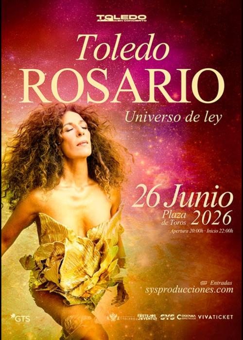 Cartel de Concierto de Rosario en Toledo