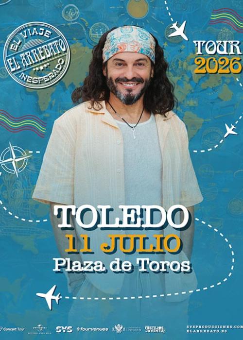 Cartel de Concierto de El Arrebato en Toledo