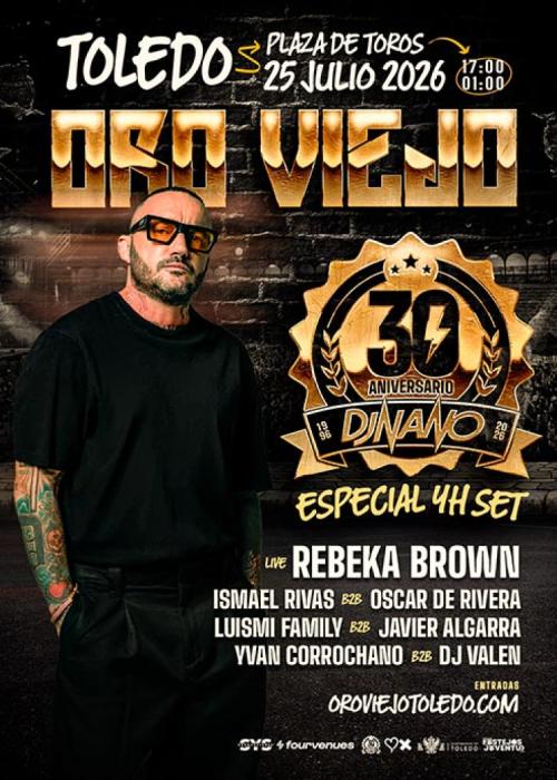 Cartel de ORO VIEJO by DJ Nano en Toledo
