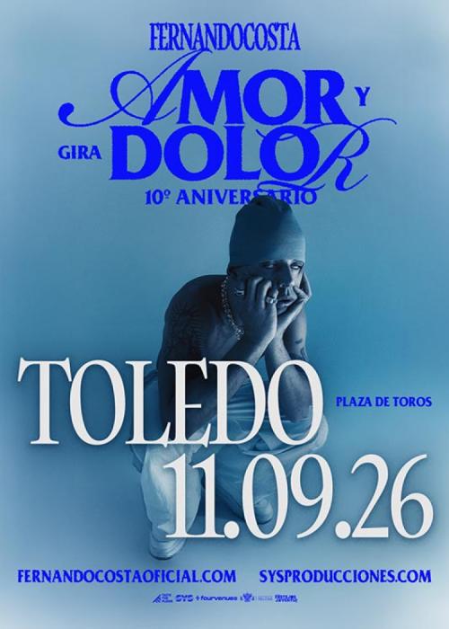 Cartel de Concierto de Fernandocosta en Toledo