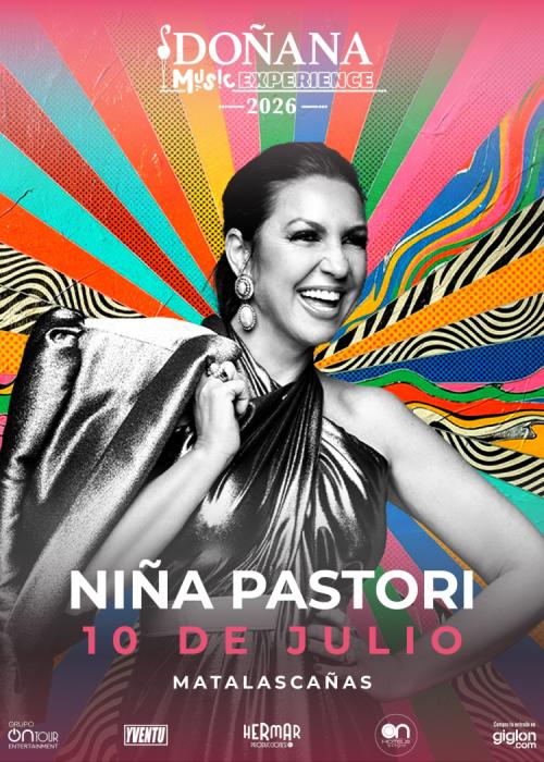Cartel de Concierto de Niña Pastori en Matalascañas - Huelva