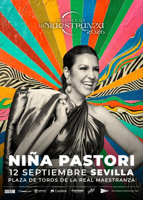 Cartel de Concierto de Niña Pastori en Sevilla