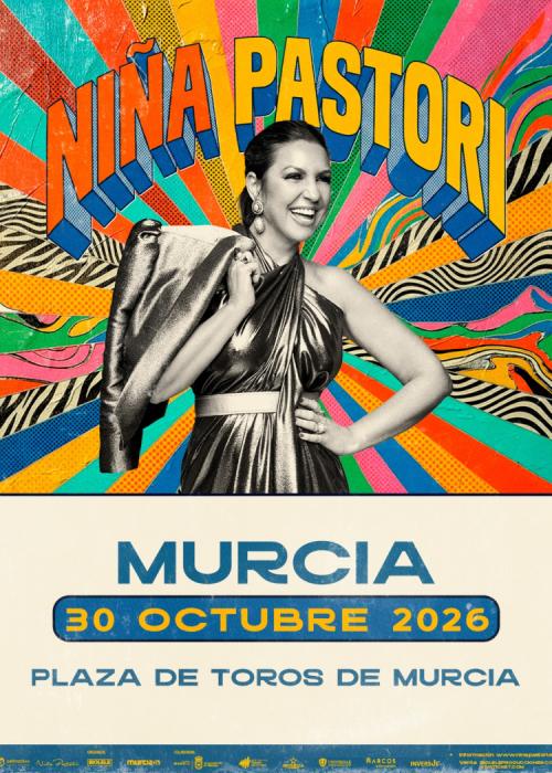Cartel de Concierto de Niña Pastori en Murcia
