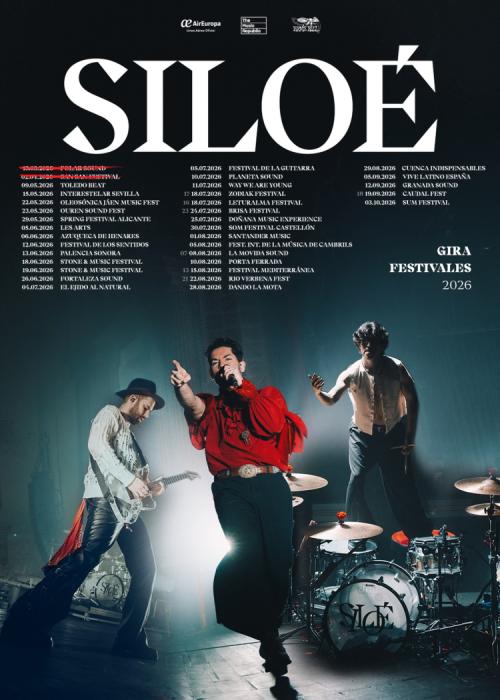 Cartel de Concierto de Siloé en Segovia