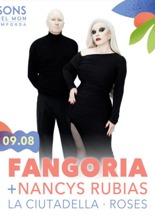 Cartel de Concierto de Fangoria + Nancys Rubias en Roses - Girona