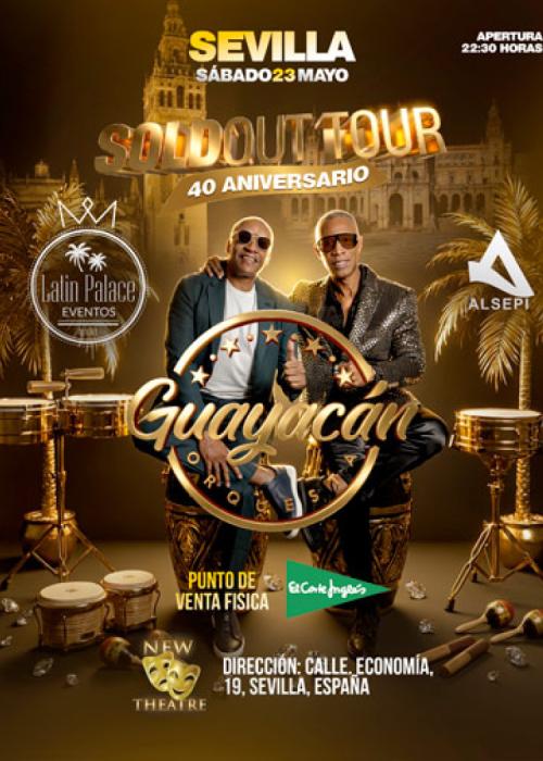 Cartel de Concierto de la Orquesta Guayacán en Sevilla
