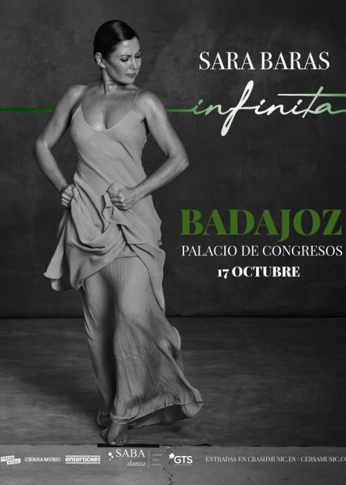 Cartel de Concierto de Sara Baras en Badajoz