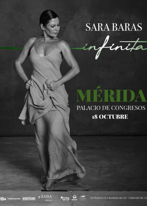 Cartel de Concierto de Sara Baras en Mérida