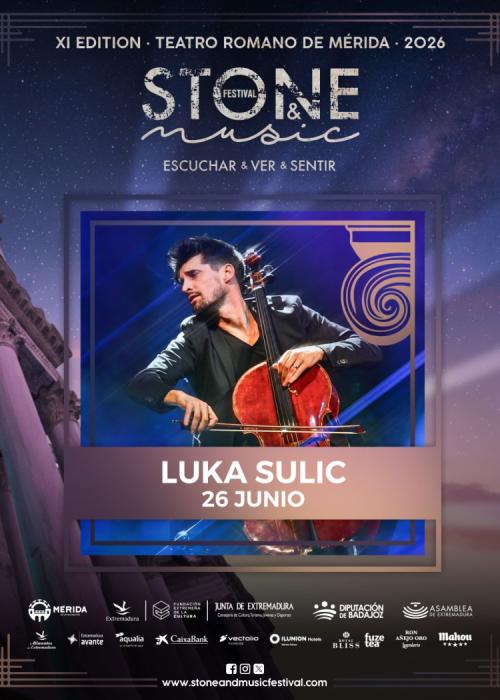 Cartel de Concierto de Luka Sulic en Mérida