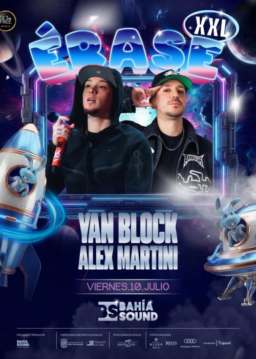 Cartel de Concierto de Yan Block + Alex Martini en San Fernando