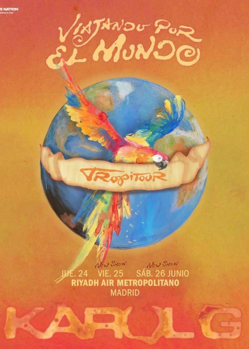 Cartel de Concierto de Karol G en Madrid (Segunda Fecha)