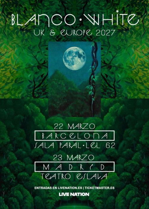 Cartel de Concierto de Blanco White en Madrid