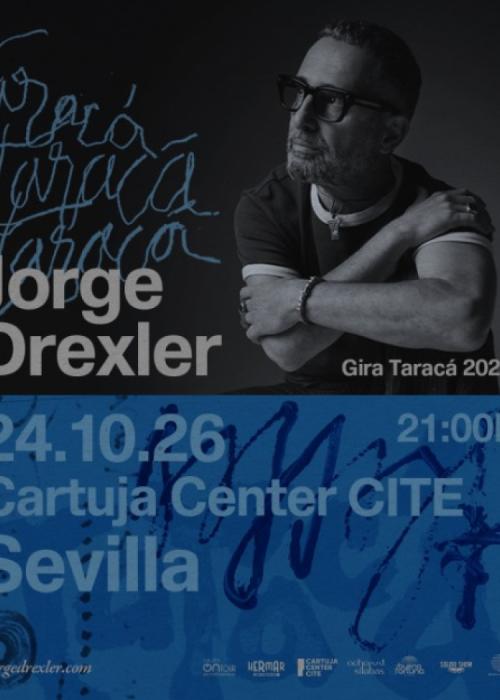 Cartel de Concierto de Jorge Drexler en Sevilla