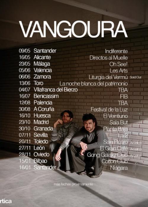 Cartel de Concierto de vangoura en León