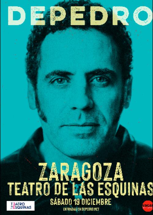 Cartel de Concierto de Depedro en Zaragoza