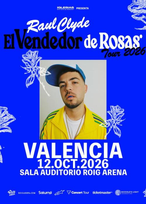 Cartel de Concierto de Raul Clyde en Valencia
