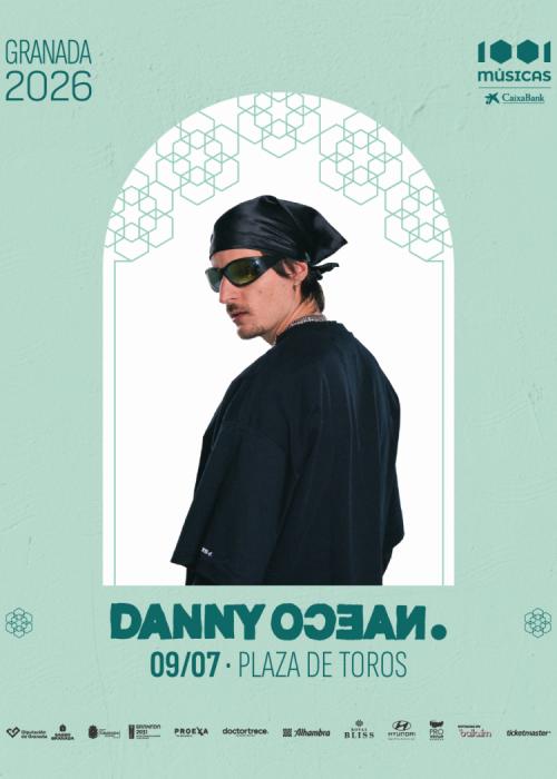 Cartel de Concierto de Danny Ocean en Granada