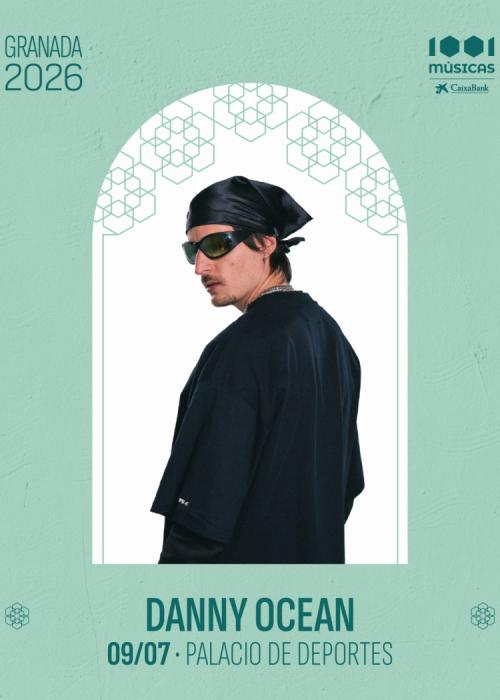 Cartel de Concierto de Danny Ocean en Granada