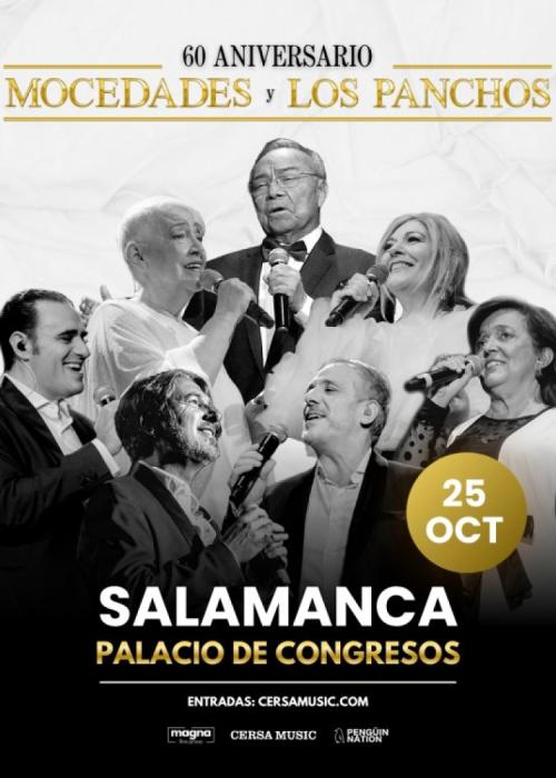 Cartel de Concierto de Mocedades + Los Panchos en Salamanca