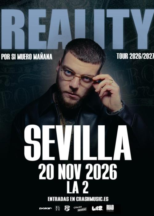 Cartel de Concierto de Reality en Sevilla