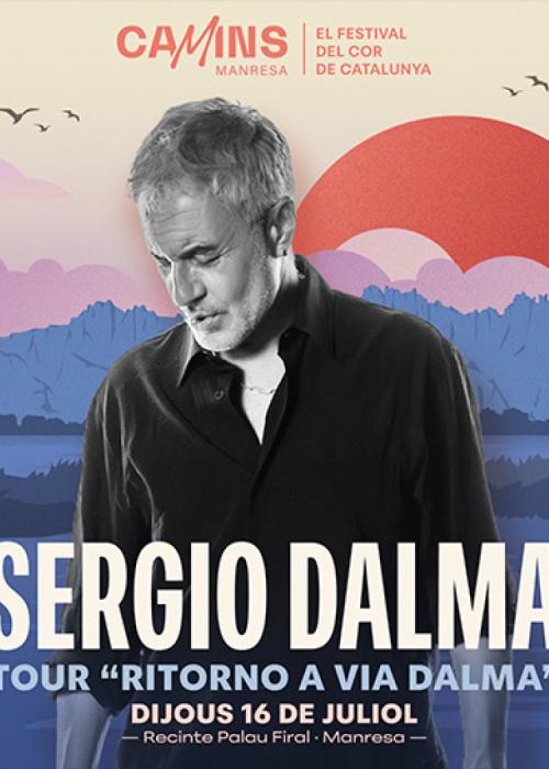 Cartel de Concierto de Sergio Dalma en Manresa
