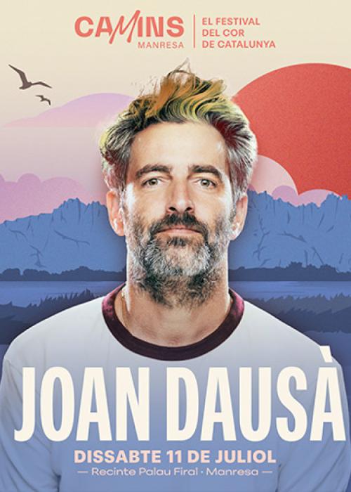 Cartel de Concierto de Joan Dausà en Manresa