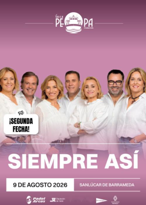 Cartel de Siempre Así en Sanlúcar de Barrameda (Segunda Fecha)