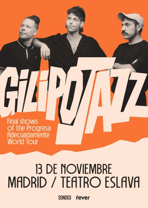 Cartel de Concierto de Gilipojazz en Madrid