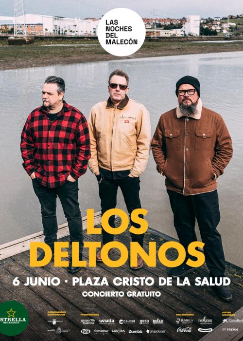Cartel de Concierto de Los Deltonos en Murcia