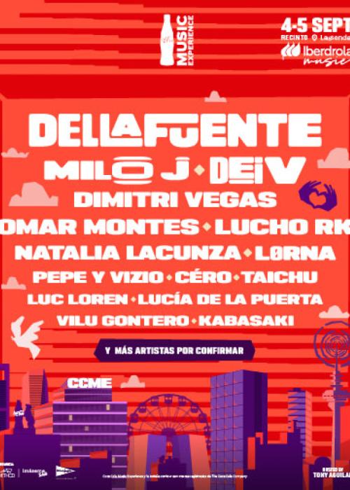 Cartel de Festival Coca-Cola Music Experience 2026