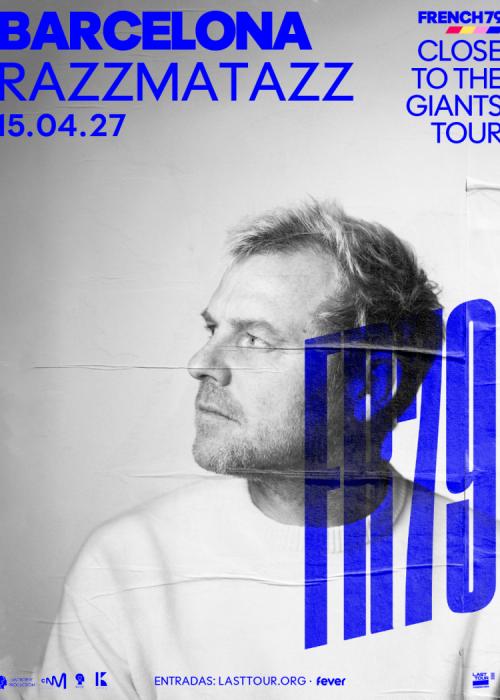 Cartel de Concierto de French 79 en Barcelona