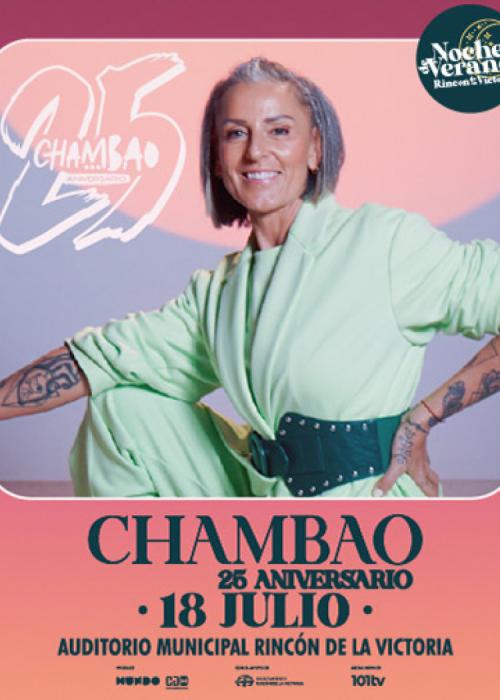 Cartel de Concierto de Chambao en Málaga