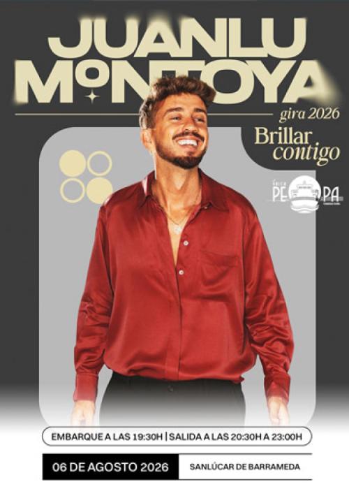 Cartel de Concierto de Juanlu Montoya en Sanlúcar de Barameda (Segunda Fecha)