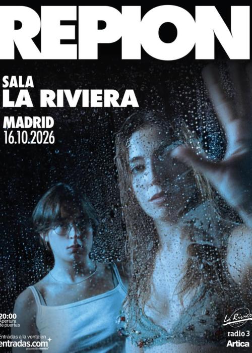 Cartel de Concierto de Repion en Madrid