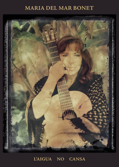 Cartel de Concierto de Maria del Mar Bonet en Cardona