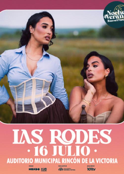Cartel de Concierto de Las Rodes en Málaga