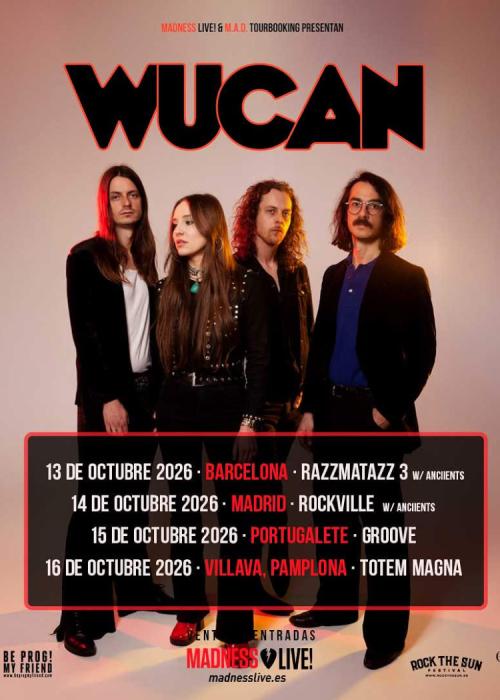 Cartel de Concierto de Wucan en Pamplona