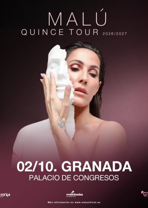 Cartel de Concierto de Malú en Granada