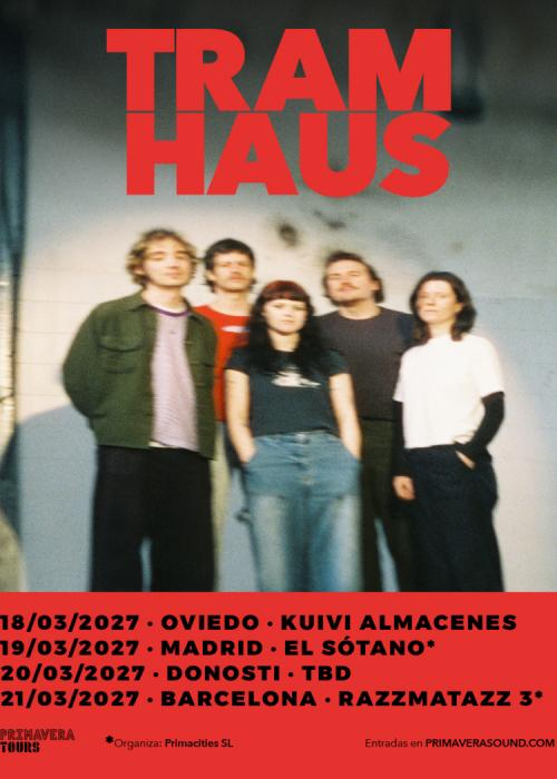 Cartel de Concierto de Tramhaus en Oviedo