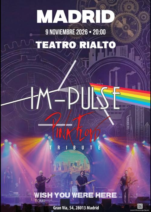 Cartel de Concierto de IM-PULSE Pink Floyd Show en Madrid