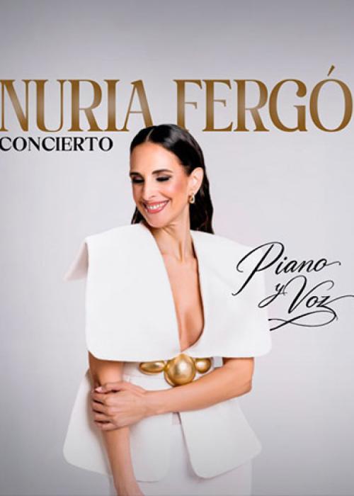 Cartel de Concierto de Nuria Fergó en Madrid