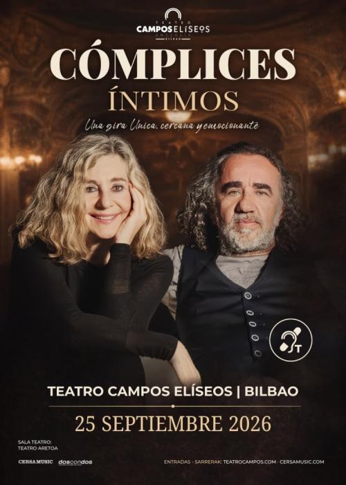 Cartel de Concierto de Cómplices en Bilbao