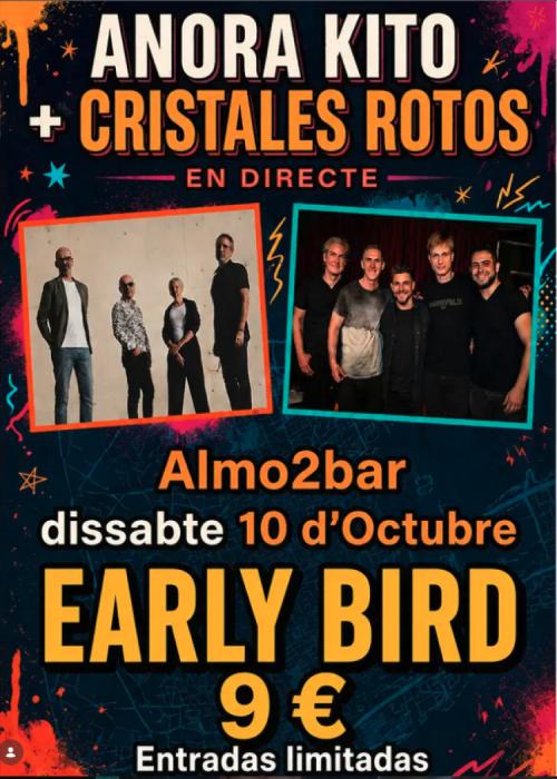 Cartel de Concierto de Anora Kito en Barcelona